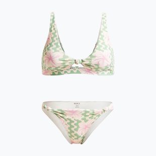 Дамски бански от две части ROXY Hibiscus Daze Удължен Tri basil party waves yw