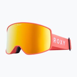 Дамска маска за сноуборд ROXY Storm W coral chic/clux ml orange