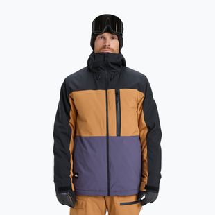 Мъжко яке за сноуборд Quiksilver Sycamore Block 20K dark ivy