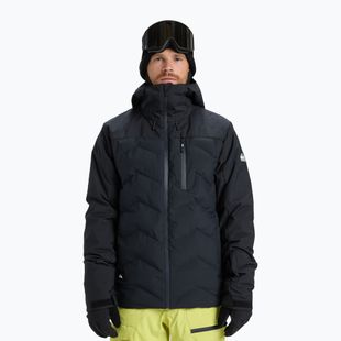 Мъжко яке за сноуборд Quiksilver The Edge true black
