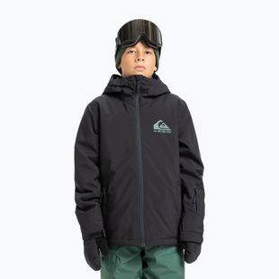 Детско яке за сноуборд Quiksilver Mission true black