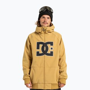 Мъжко яке за сноуборд DC Spectrum Softshell mustard gold
