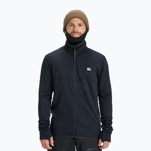 Мъжки суитшърт за сноуборд Quiksilver Steep Point Full Zip Fleece true black