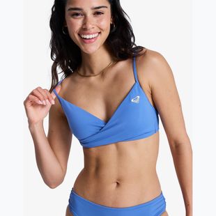 Горнище на бански костюм ROXY Solid Essentials Wrap Bralette dutch blue