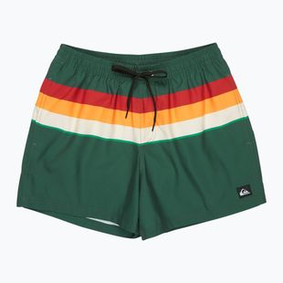 Мъжки бански шорти Quiksilver Everyday Printed Volley 15“ forest outside stripe
