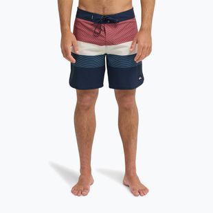 Мъжки бански шорти Quiksilver Surfsilk Scallop 18“ dark navy tijuana