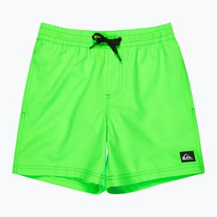 Детски бански шорти Quiksilver Everyday Volley 14“ green gecko