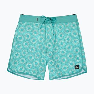 Мъжки бански шорти Quiksilver Surfsilk Scallop 18“ aqua ocean mayhem