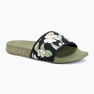 Дамски чехли ROXY Slippy IV oil green