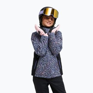 Детско сноуборд яке ROXY Snowflare true black wildin out rg