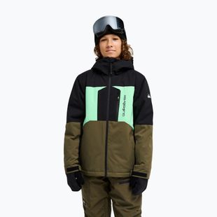 Детско сноуборд яке Quiksilver Dawson grape leaf