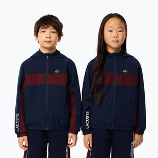 Детско яке Lacoste BJ2453 navy blue / expresso