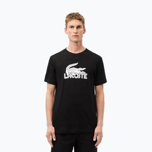 Мъжка тениска Lacoste TH2508 black/white