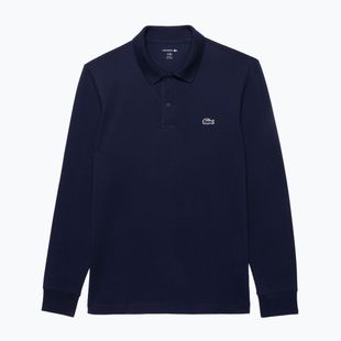 Мъжка поло блуза с дълъг ръкав Lacoste DH5523 navy blue