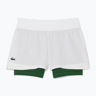Дамски шорти за тенис Lacoste GF8598 white/green