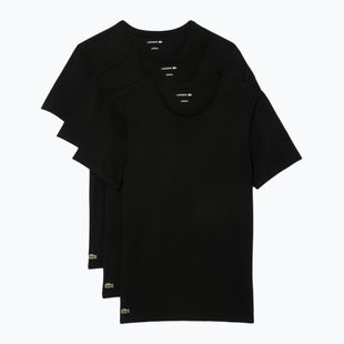 Мъжка тениска Lacoste TH9007 3-pack black