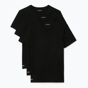 Мъжка тениска Lacoste TH9008 3-pack black