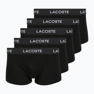 Мъжки боксерки Lacoste 5H1292 5 чифта black