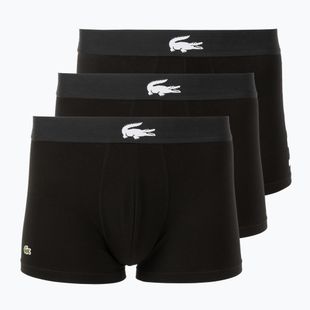 Мъжки боксерки Lacoste 5H1291 3 чифта black/white/black/black