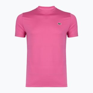 Мъжка фланелка за тенис Lacoste TH0004 fuchsia pink