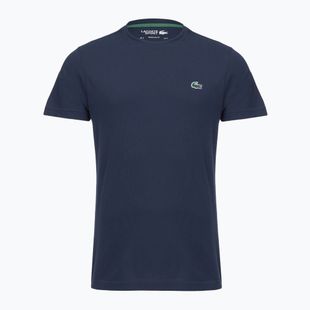 Мъжка фланелка за тенис Lacoste TH0003 navy blue/white