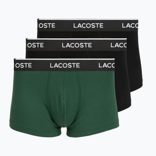 Мъжки боксерки Lacoste 5H1300 3 pack black/green
