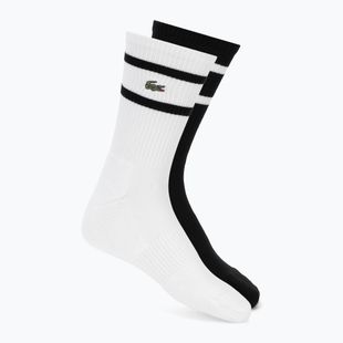 Чорапи Lacoste RA9189 Ankle 3-pak black/white