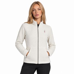 Дамски поларен суитшърт Aulp Becco Coral Fleece white 1