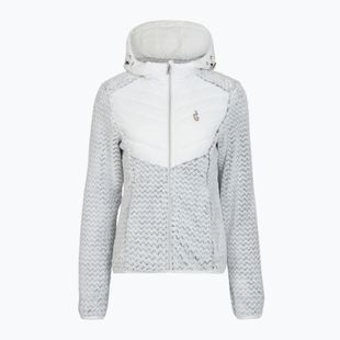 Дамско хибридно яке Aulp Clem Hooded Hybrid white 1