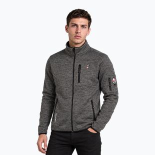 Мъжки поларен суитшърт Aulp Navoy Melanged Knit anthracite 1