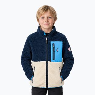 Детски поларен суитшърт Aulp Tiger Sherpa blue 1