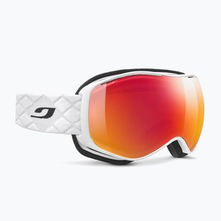 Дамски предпазни ски очила Julbo Ellipse Spectron Glare Control white/ flash red