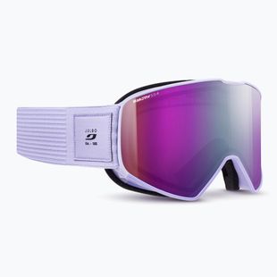 Скиорска маска Julbo Cyrius-X Reactiv High Contrast light purple/flash purple