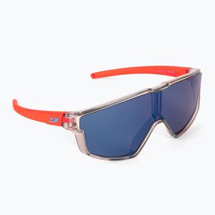Детски очила за колоездене Julbo Fury Mini Spectron 3 shiny translucide/translucide gray/matt fluo orange