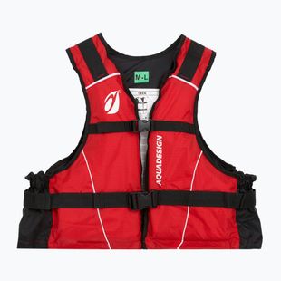 AQUADESIGN Жилетка за спускане Trek червена