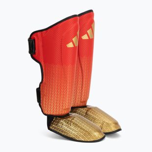 Протектори за пищял и стъпала Adidas Pro red/gold