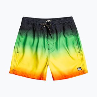 Детски шорти за плуване Billabong All Day Fade rasta