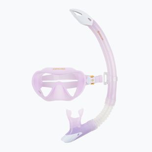 Комплект за шнорхелинг Aqualung Combo Nabul маска + шнорхел red/white