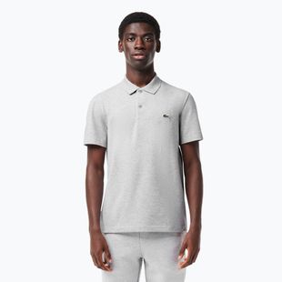 Мъжка поло тениска Lacoste DH0783 silver chine