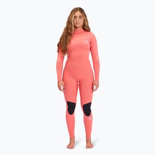 Дамски неопренов костюм за плуване Billabong 4/3 mm Synergy BZ Full vintage coral