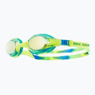 Детски очила за плуване TYR Swimple Tie Dye Mirrored gold/green/blue