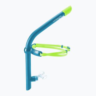 TYR Ultralite Snorkel Elite синя/жълта тръба за плуване