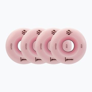 Колела за ролери FR Skates Luminous Led Quad Wheel 62mm/85A Sixies 6LED X4 flamingo