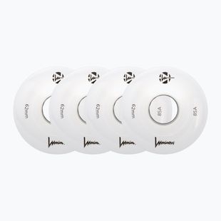 Колела за ролери FR Skates Luminous Led Quad Wheel 62mm/85A Sixies 6LED X4 white