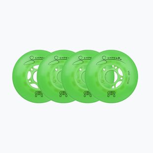 Колела за ролери FR Skates Downtown Wheel 90mm/85A Emperor X4 green