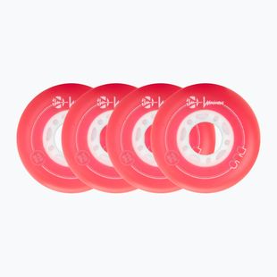Колела за ролери Luminous Led Wheels Duo 76mm/85A X4 red/blue