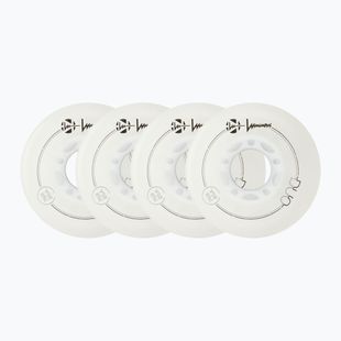 Колела за ролери Luminous Led Wheels Duo 76mm/85A X4 white/red