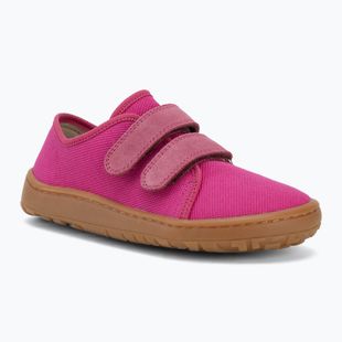 Детски обувки barefoot Froddo Canvas fuchsia