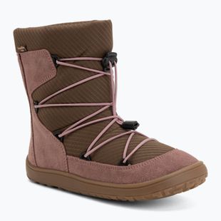 Детски ботуши за сняг тип „barefoot“ Froddo Barefoot Tex Track Wool dark pink
