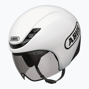 Велосипедна каска ABUS Gamechanger TT 1.1 shiny white